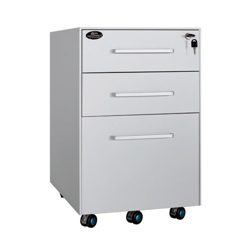 Mobile Pedestal with 3 drawers