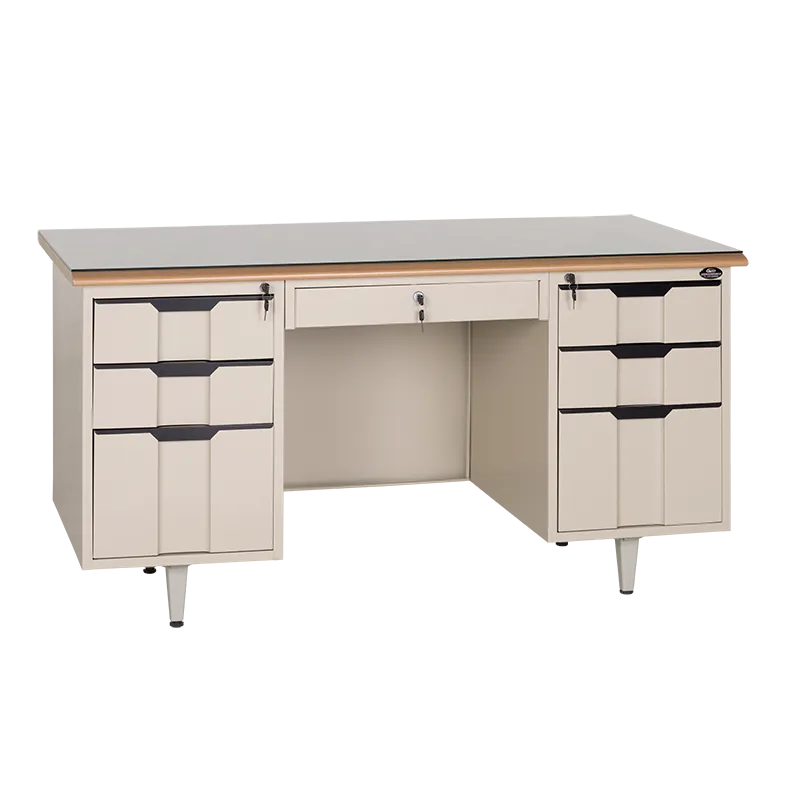 Wooden Top Office Desk