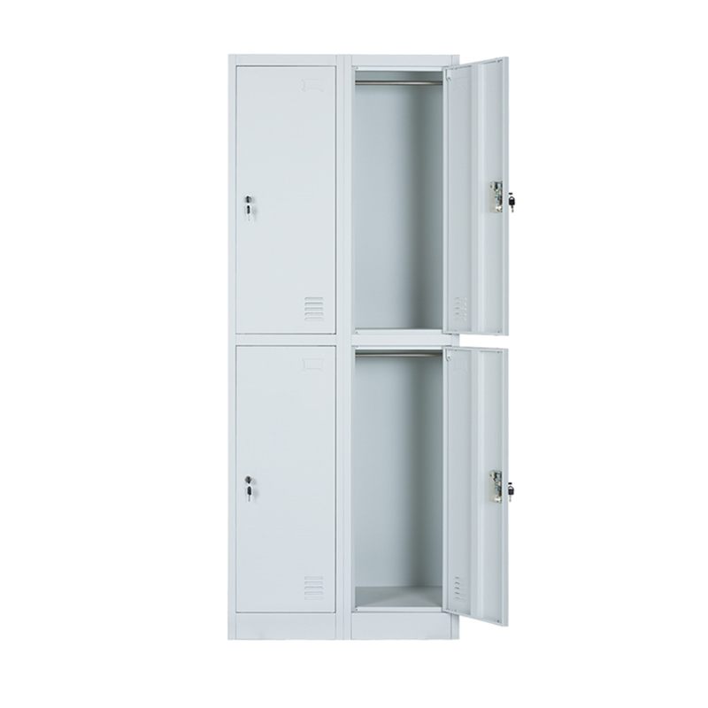 2L-B2 Two Tiers Metal 4 Doors Locker