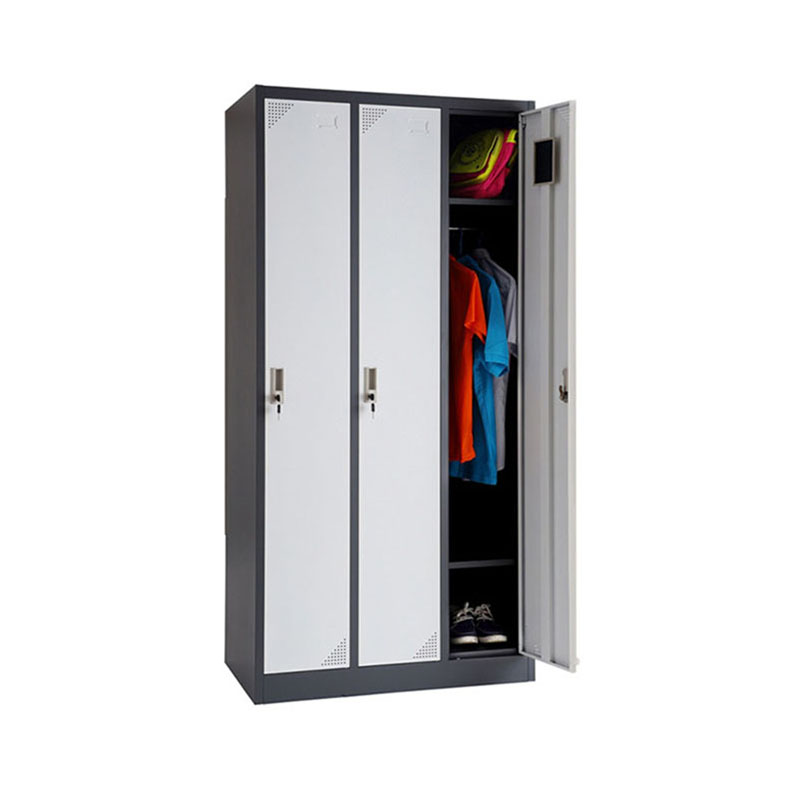 3L-B1 Single Tier 3 Doors Metal Locker Cabinet