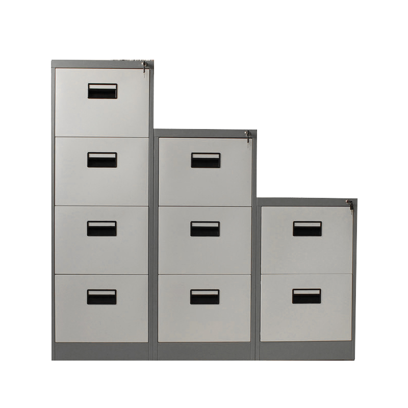 D-G3 3-layers vertical steel drawer cabinet