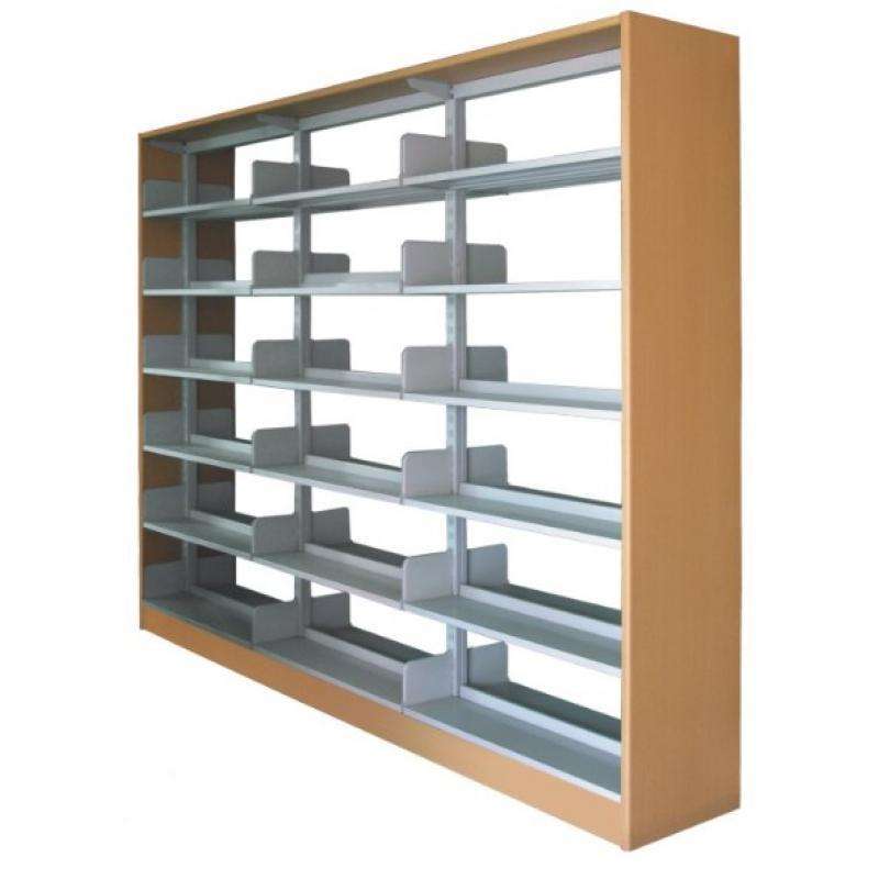 Double Column Library Bookshelf