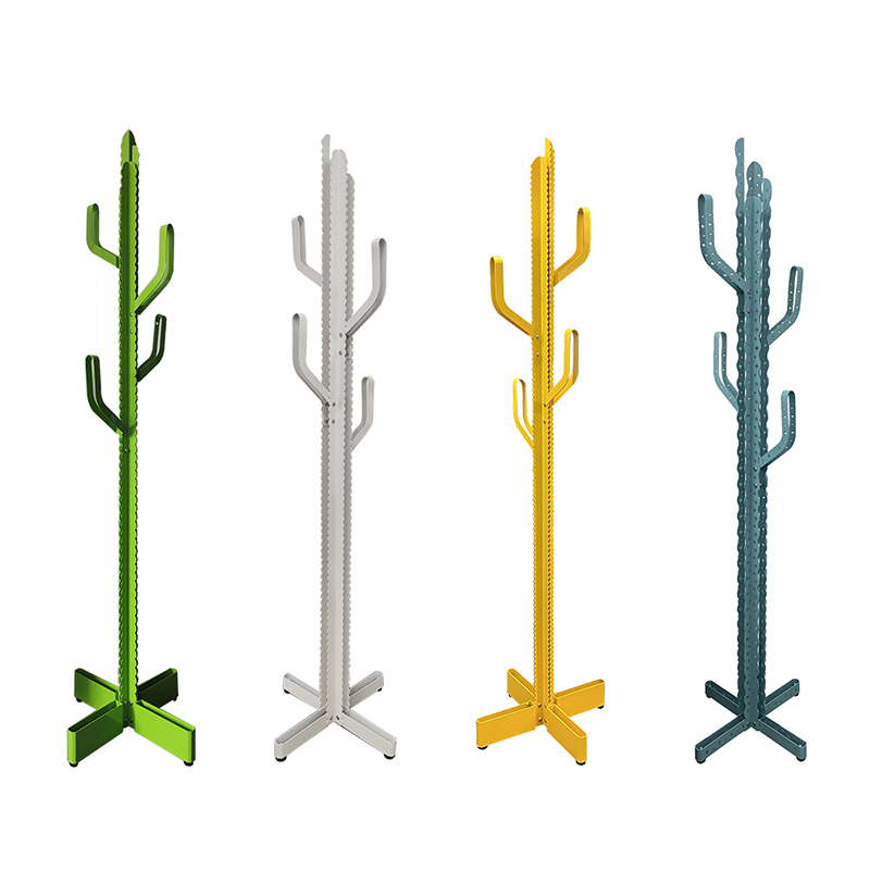 Tree Shaped Steel Standing Coat Rack