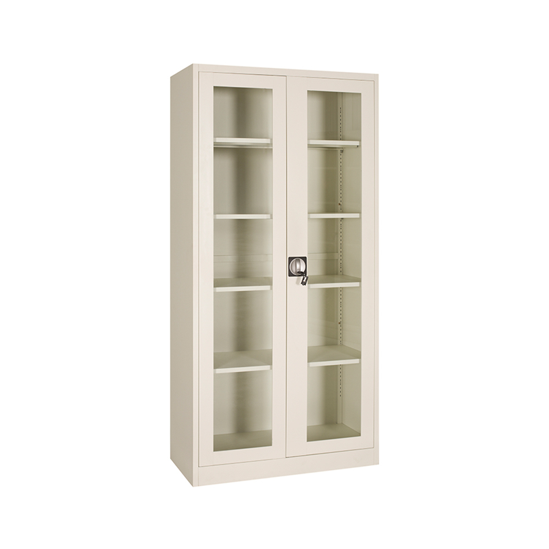 Swing Glass 2 Doors Steel Cabinet