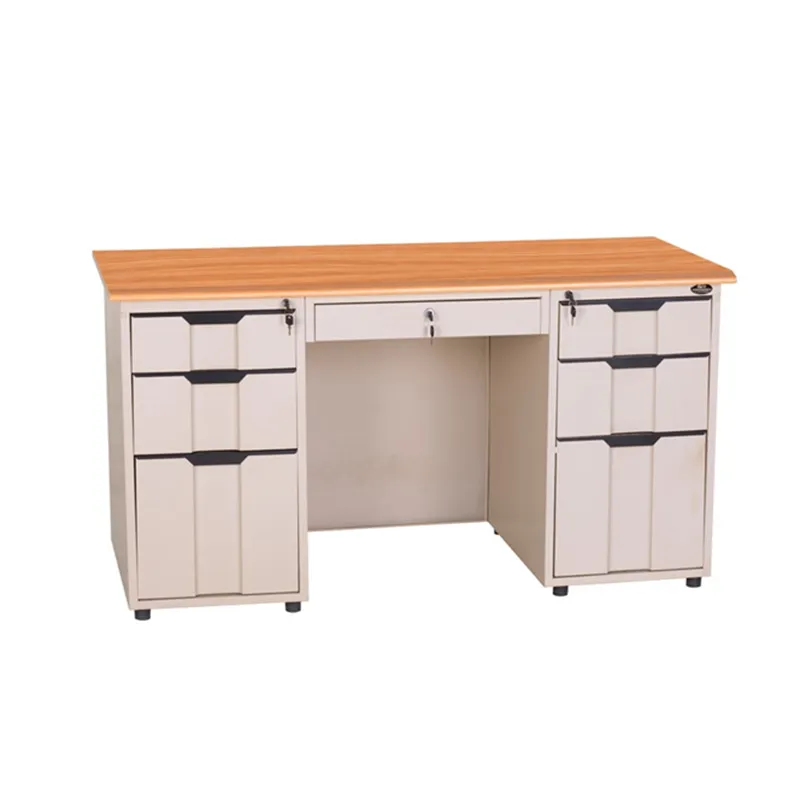 Metal Desk with Multi-drawers