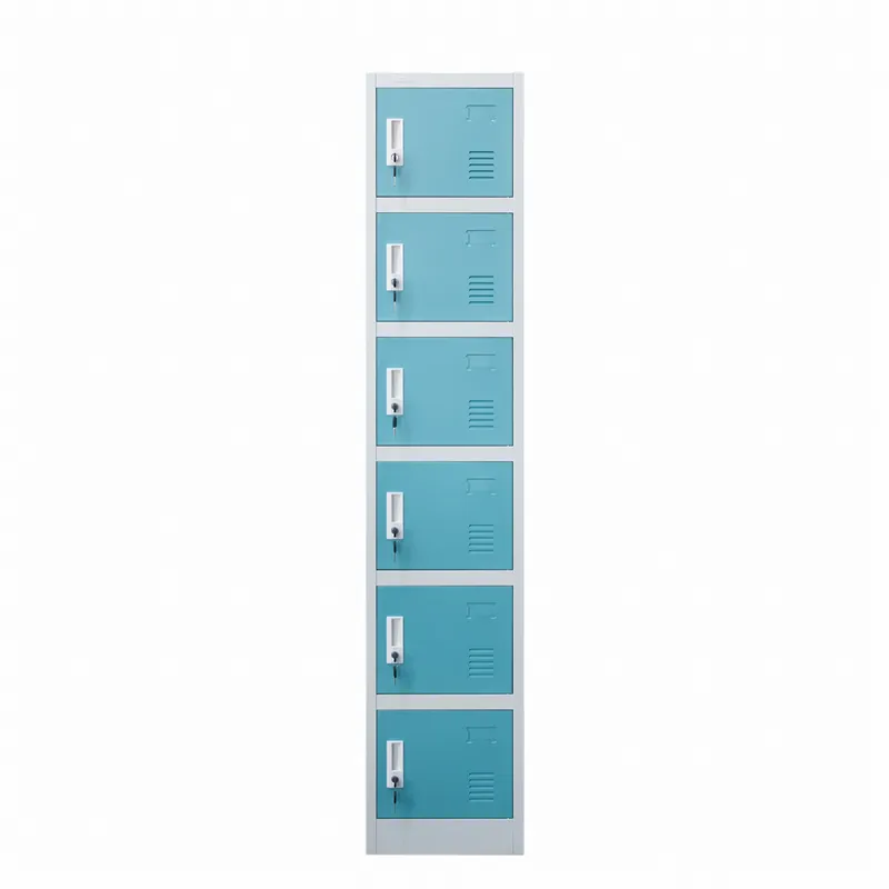 L-B6 6 Door Metal Locker