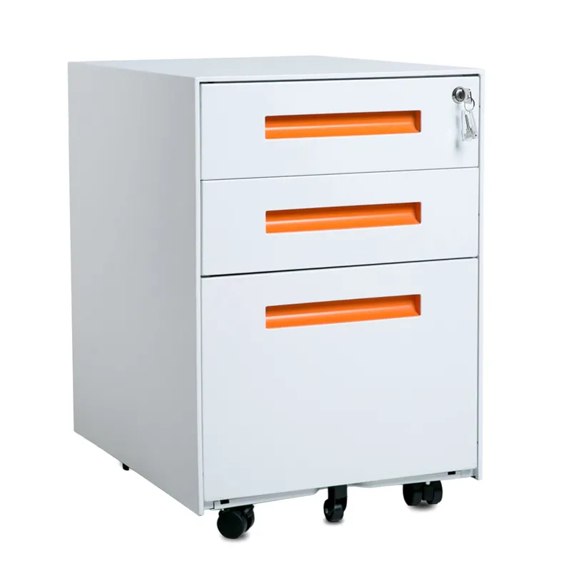 Office Metal Mobile Pedestal