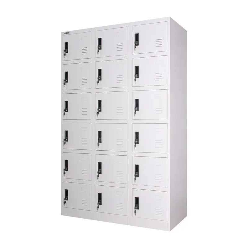 3L-B6 Six Tiers 18 Doors Metal Locker Cabinet