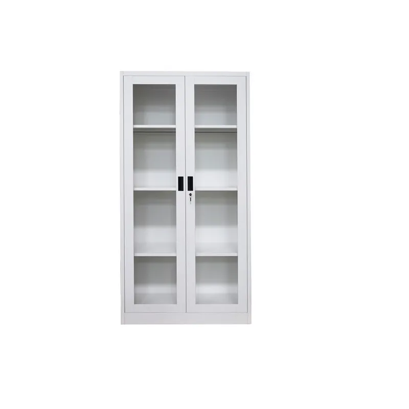 Swing Glass 2 Doors Steel Cabinet