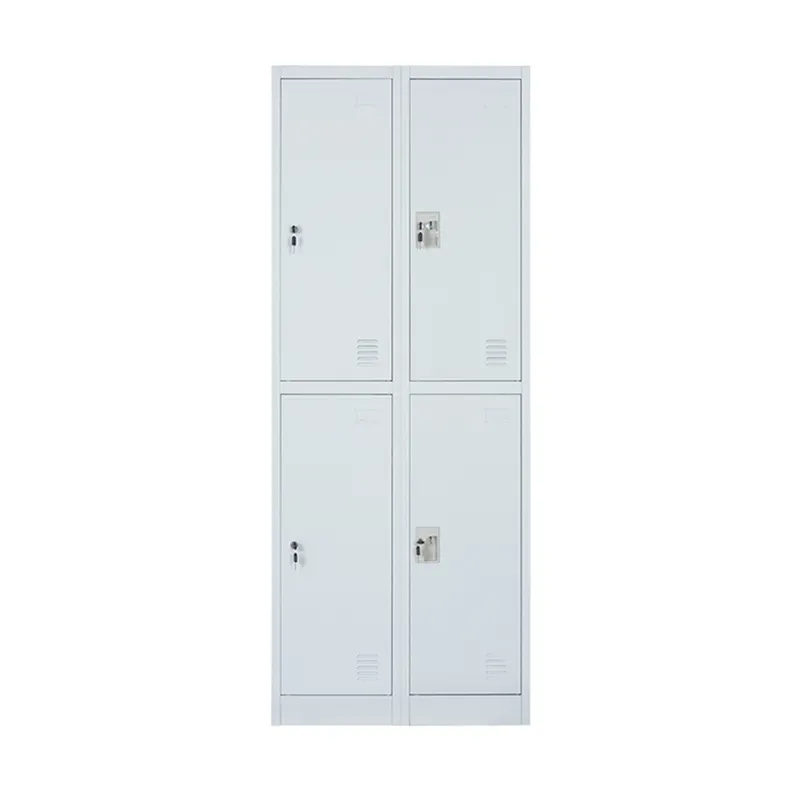2L-B2 Two Tiers Metal 4 Doors Locker