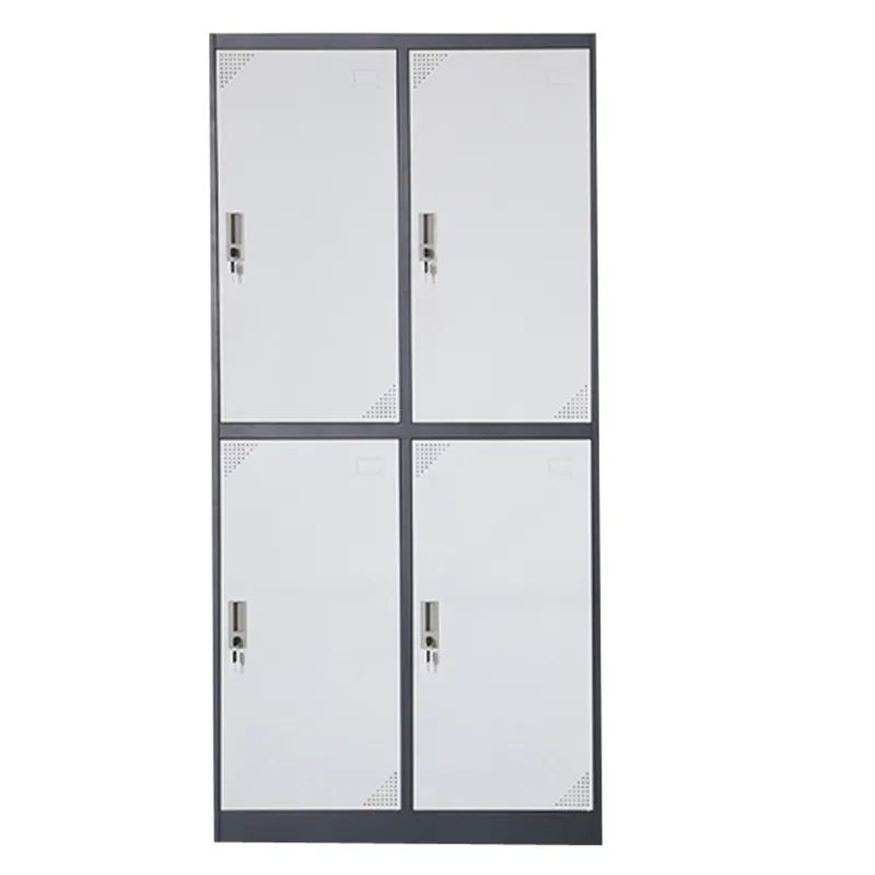 2L-B2 Two Tiers Metal 4 Doors Locker