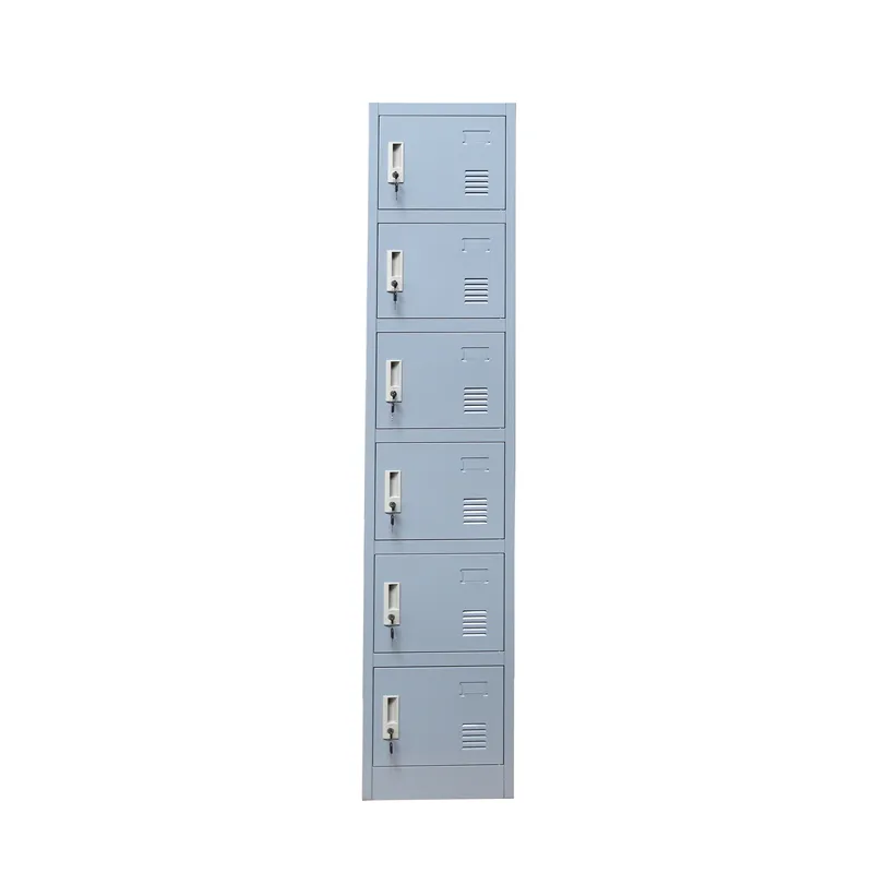 L-B6 6 Door Metal Locker