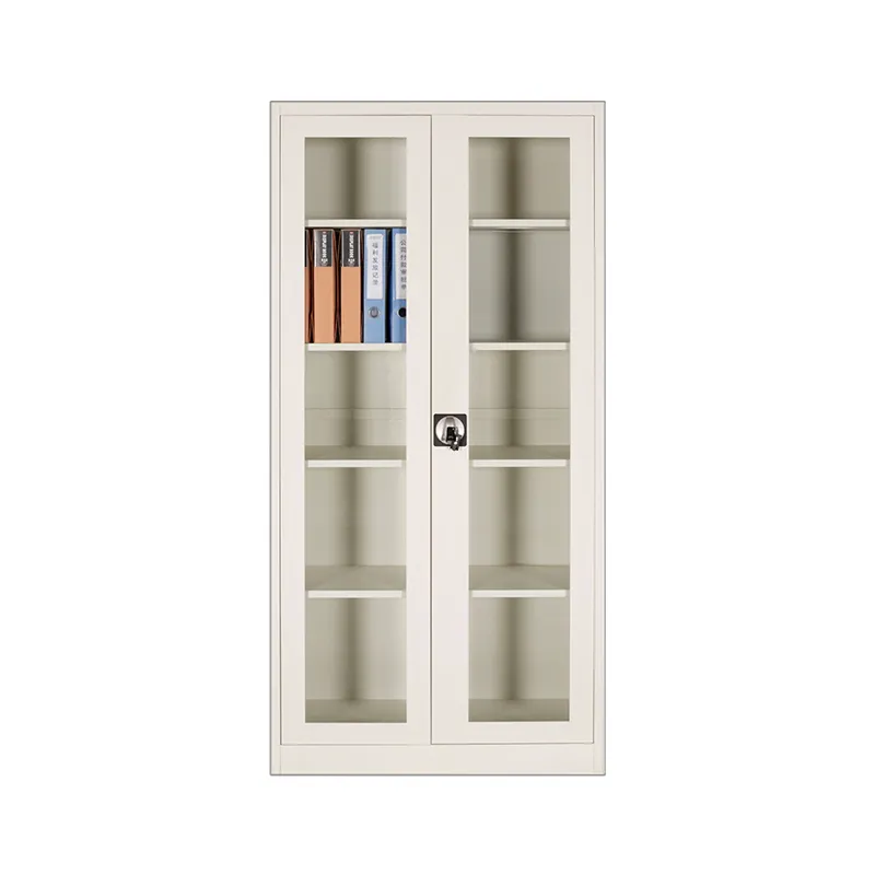 Swing Glass 2 Doors Steel Cabinet