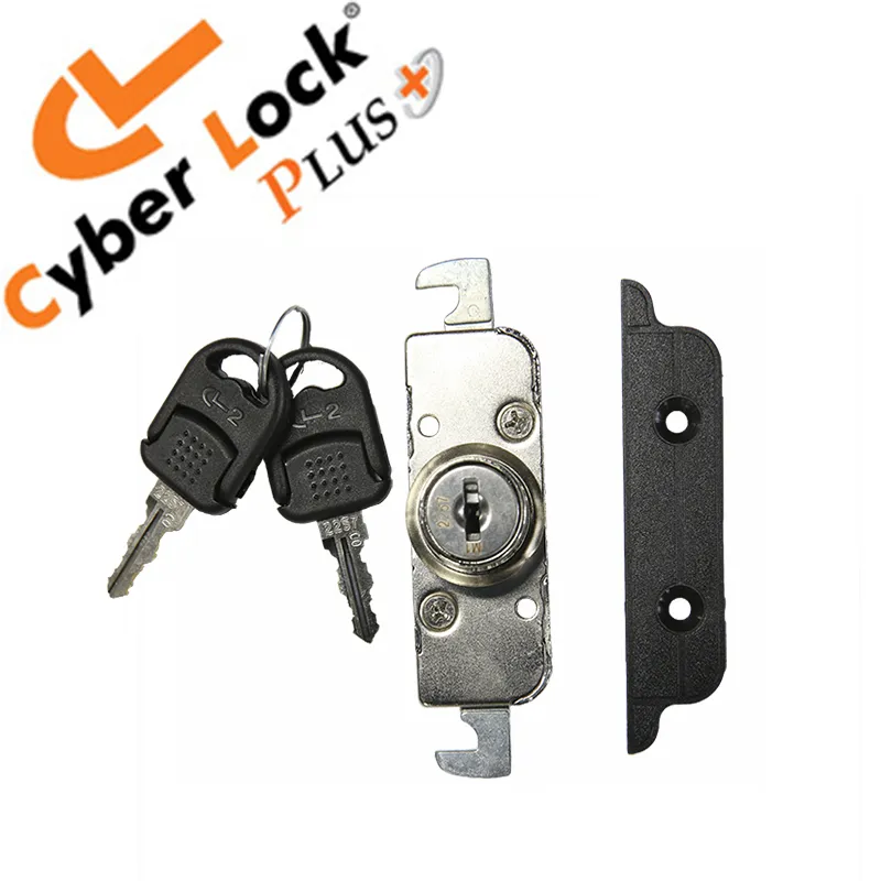 Double Hooks Cupboard Lock
