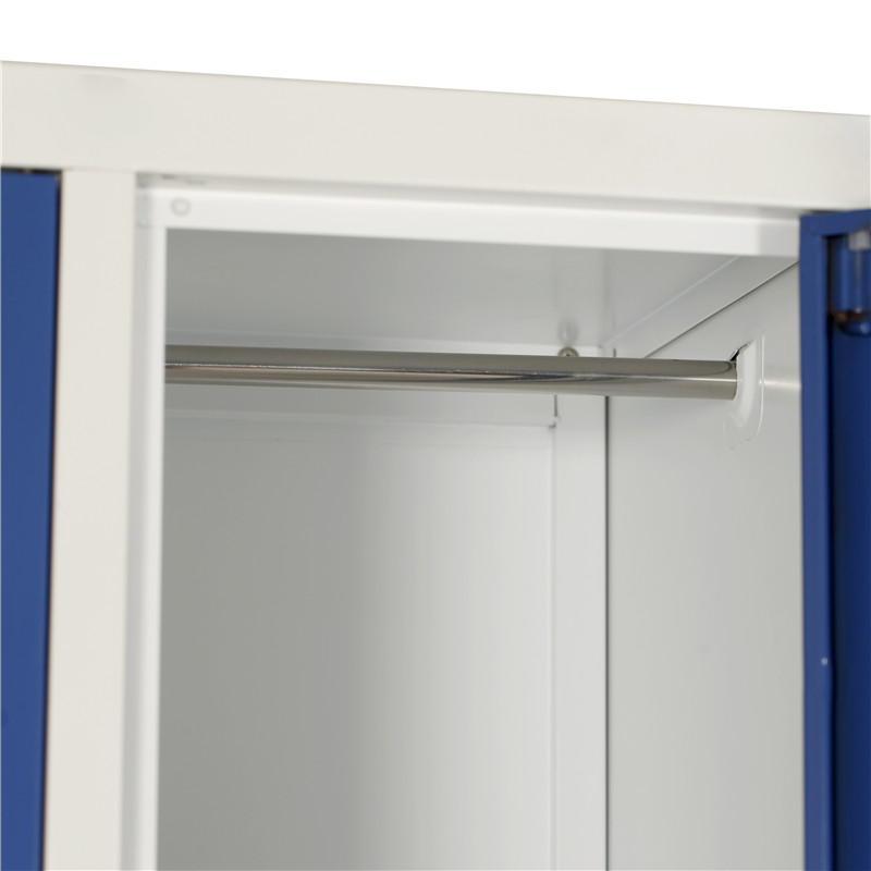 Steel Two Doors Lockers For Factory Workers
