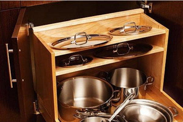 A Variety Of Cupboard Shelves To Help You Solve The Kitchen