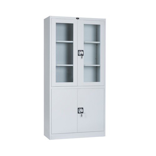 Metal Glass Door Filing Cabinet