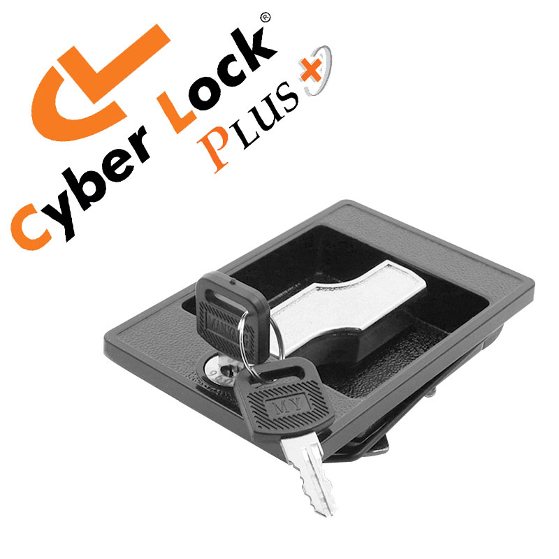 Flush Lock Cyber Lock
